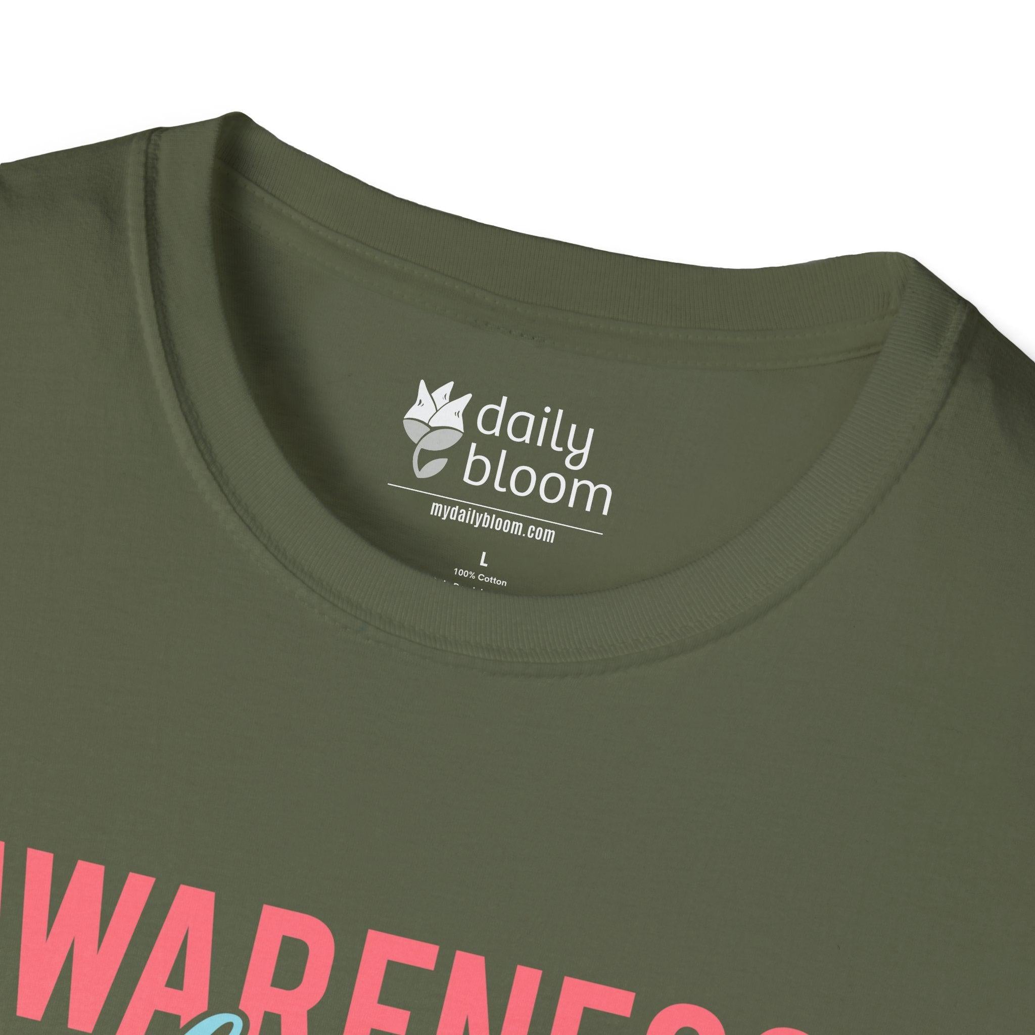 Awareness Informs Acceptance Transforms Tee-Neurodiversity, ADHD & Autism Awareness & Acceptance T-Shirt by Daily Bloom