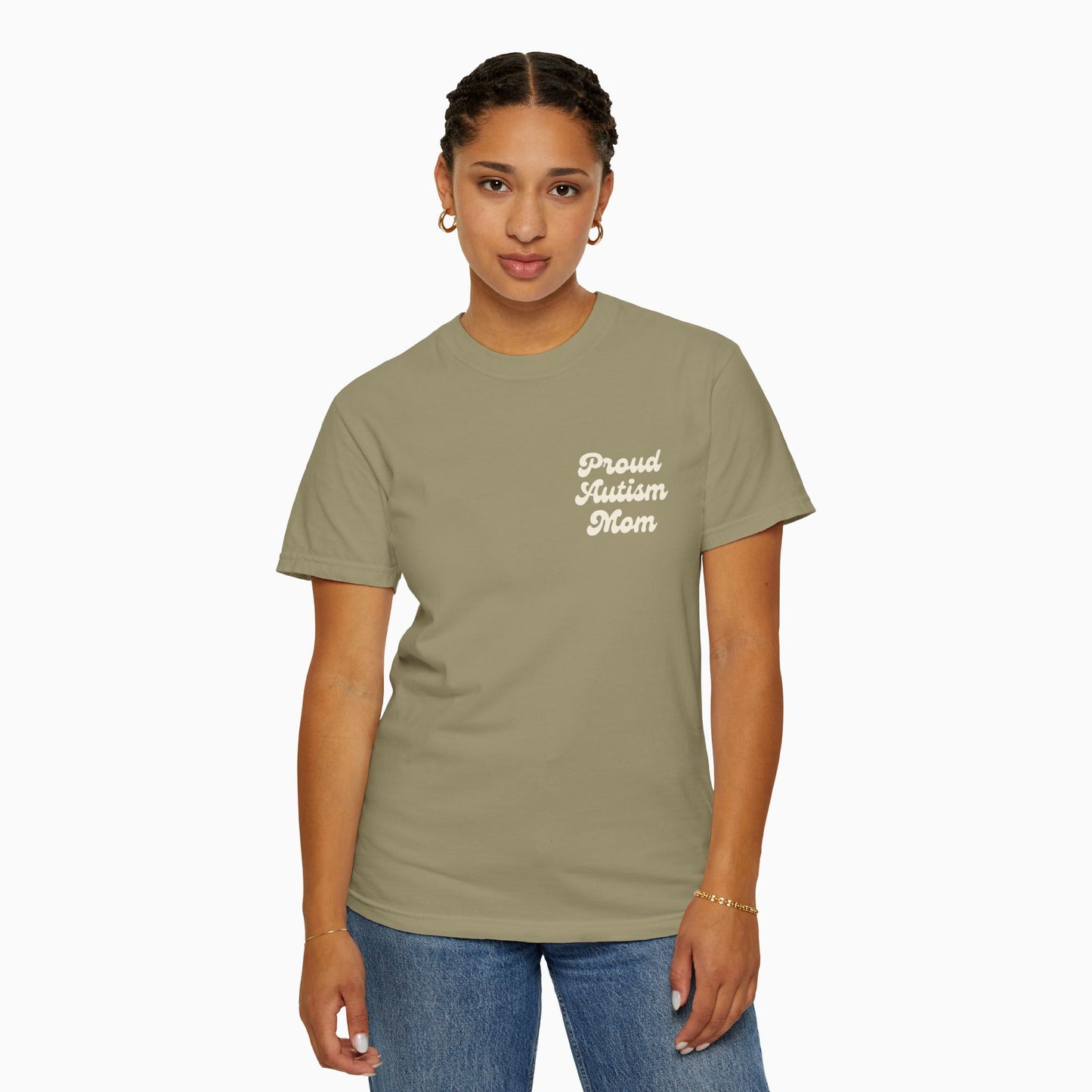 Proud Autism Mom Comfort Colors Tee