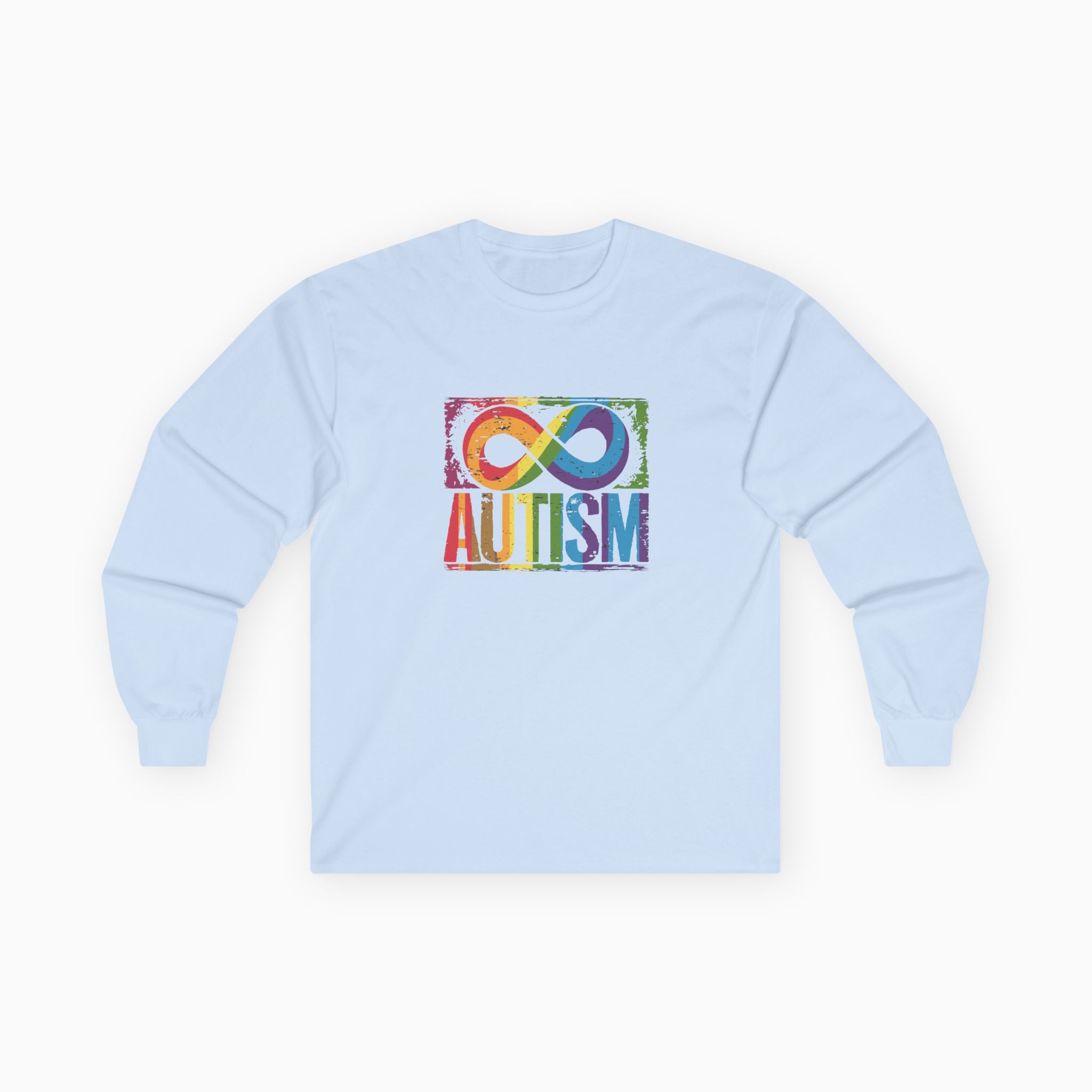 Autism Grunge Infinity Rainbow Long Sleeve T-Shirt