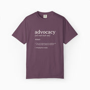 Advocacy Definition Comfort Colors Tee