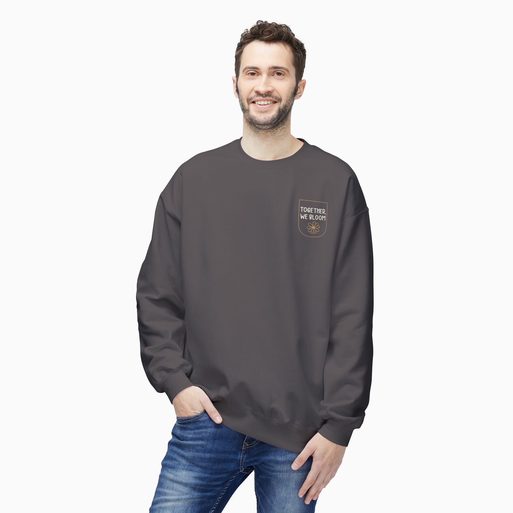 Together We Bloom Tag Free Sweatshirt