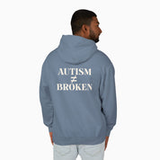 Autism ≠ Broken Comfort Colors Lightweight Hoodie