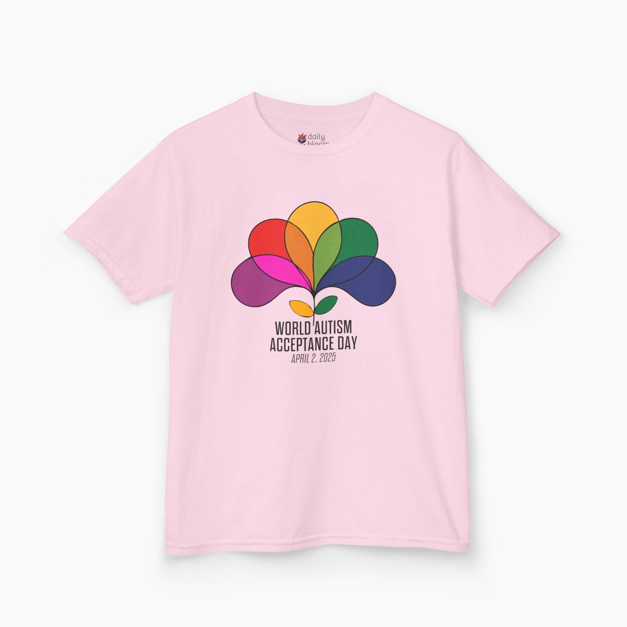 Autism Awareness 2025 - Spectrum in Bloom Youth T-Shirt