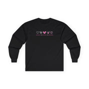 Autism Long - sleeve - Advocate Support Empower Love Hearts Long Sleeve T-Shirt - Daily Bloom