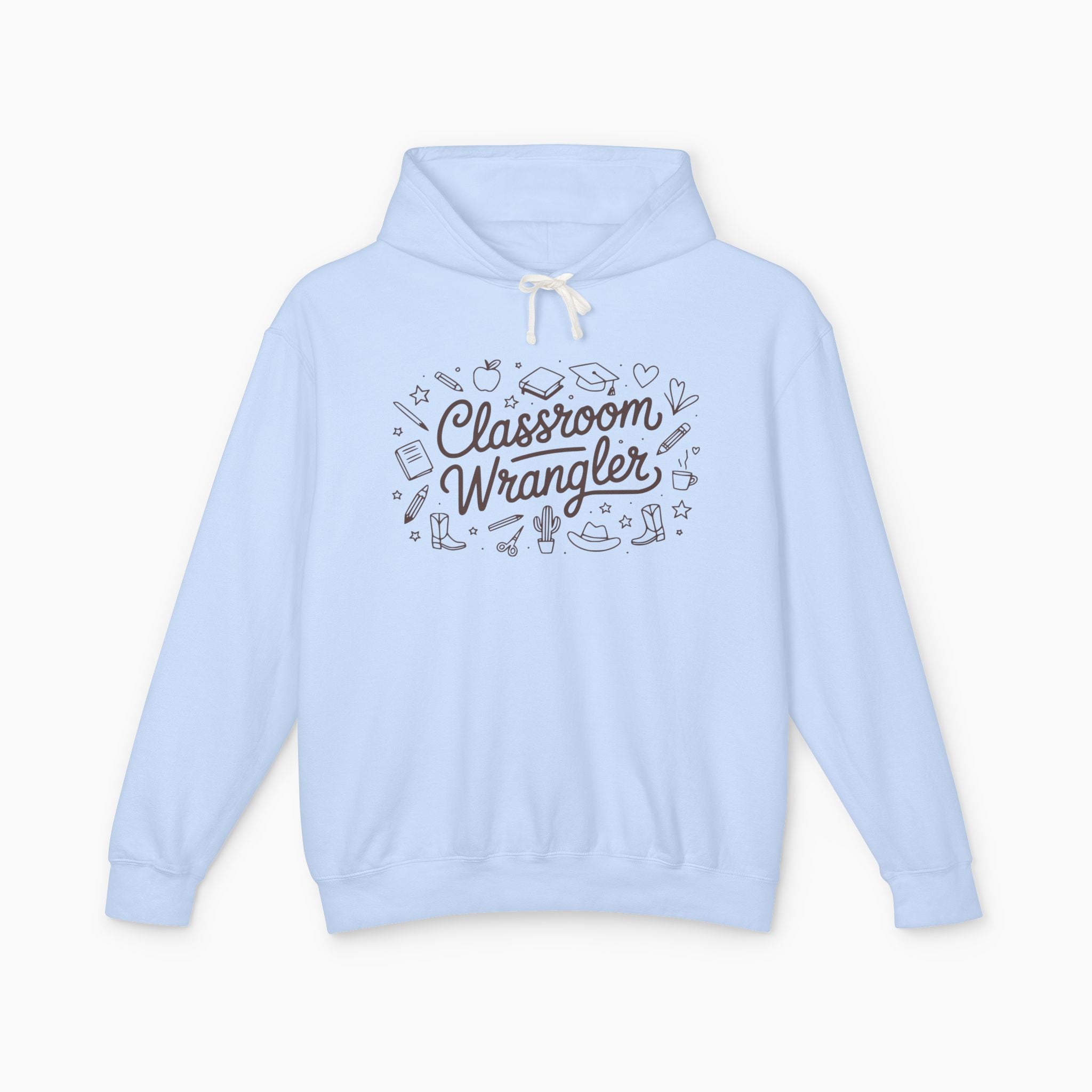 Classroom Wrangler Comfort Colors Lightweight Hoodie