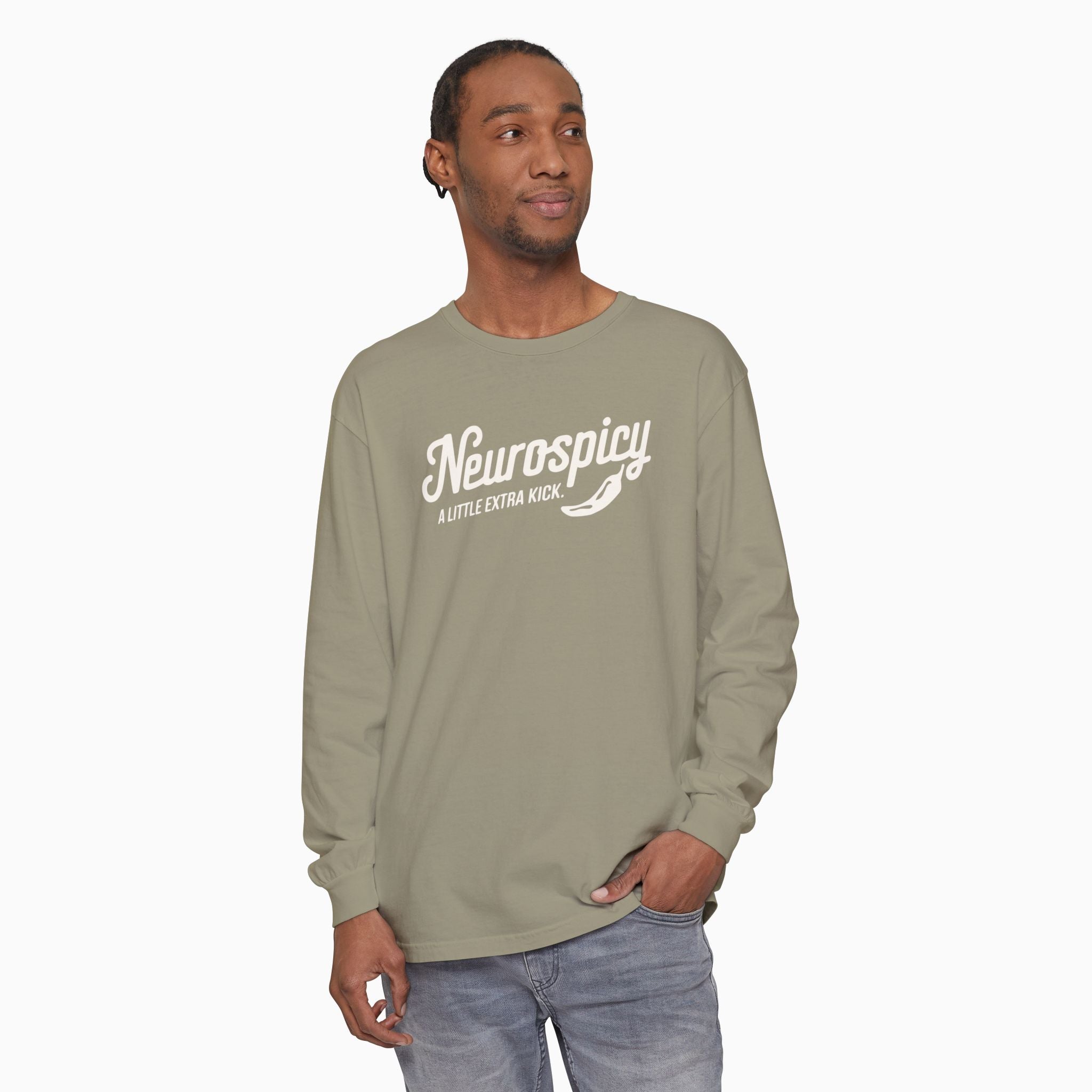 Neurospicy Comfort Colors Long Sleeve T-Shirt