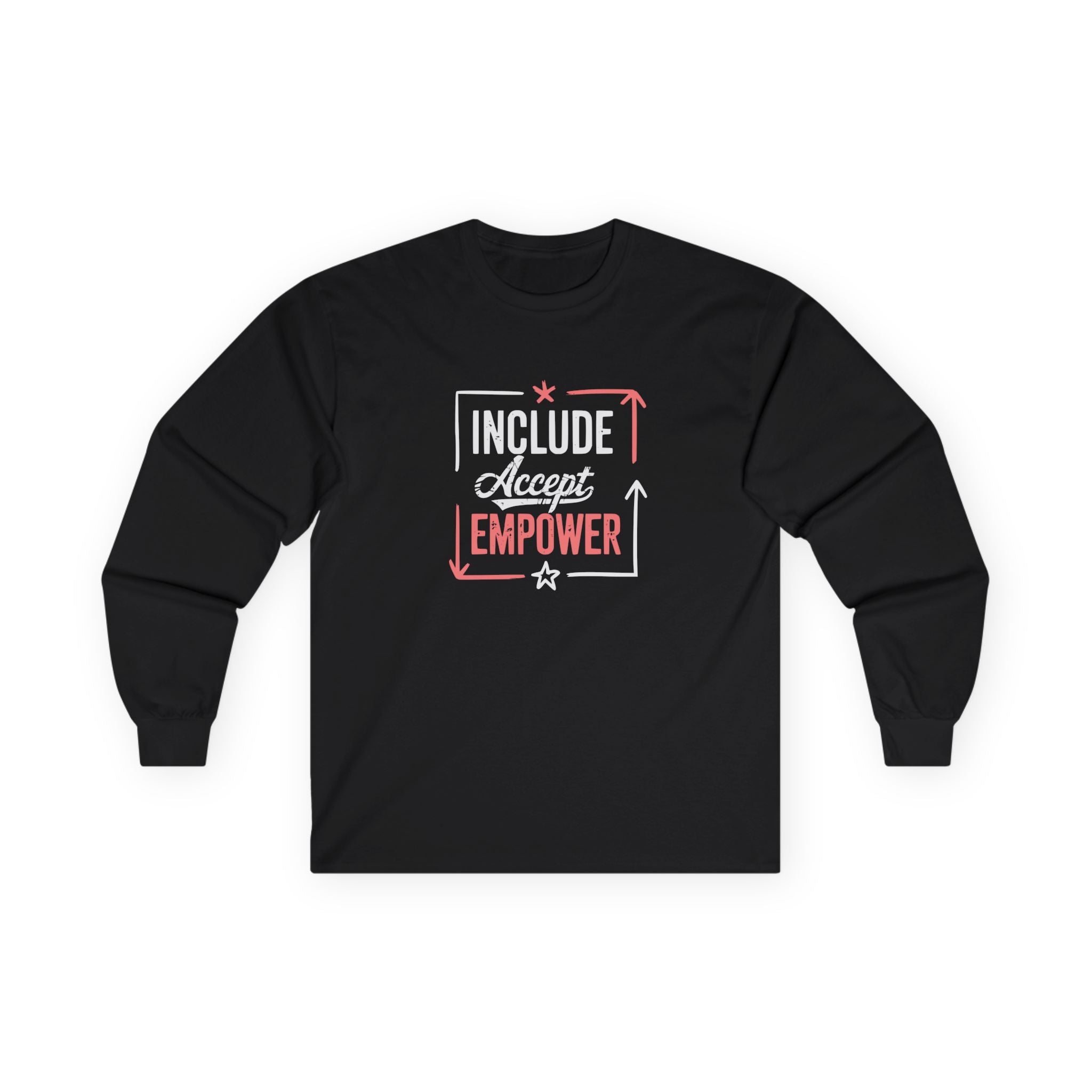 Autism Long - sleeve - Include Accept Empower Long Sleeve T-Shirt - Daily Bloom