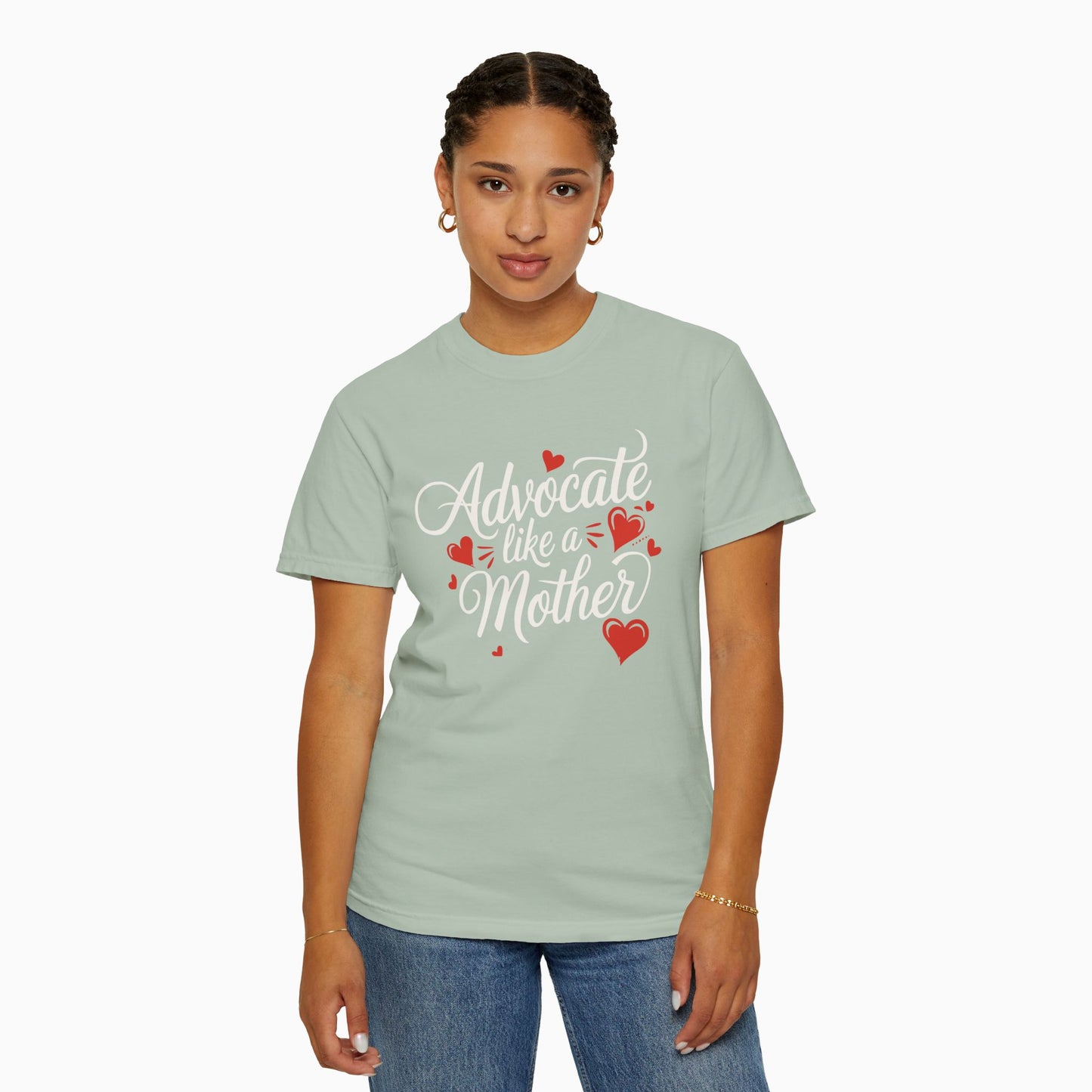 Advocate Like A Mother Comfort Colors Tee