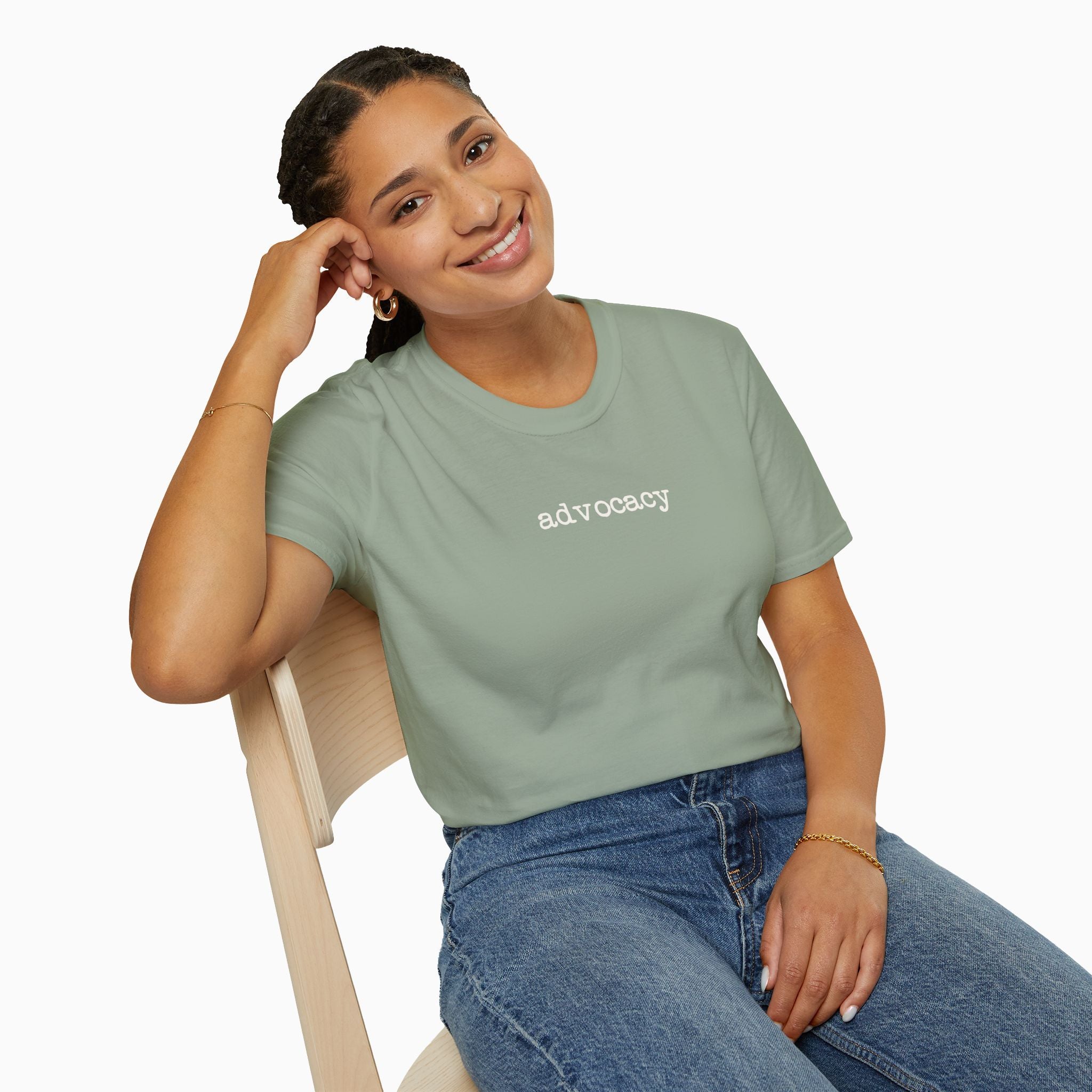 Advocacy Statement Tag-Free Tee