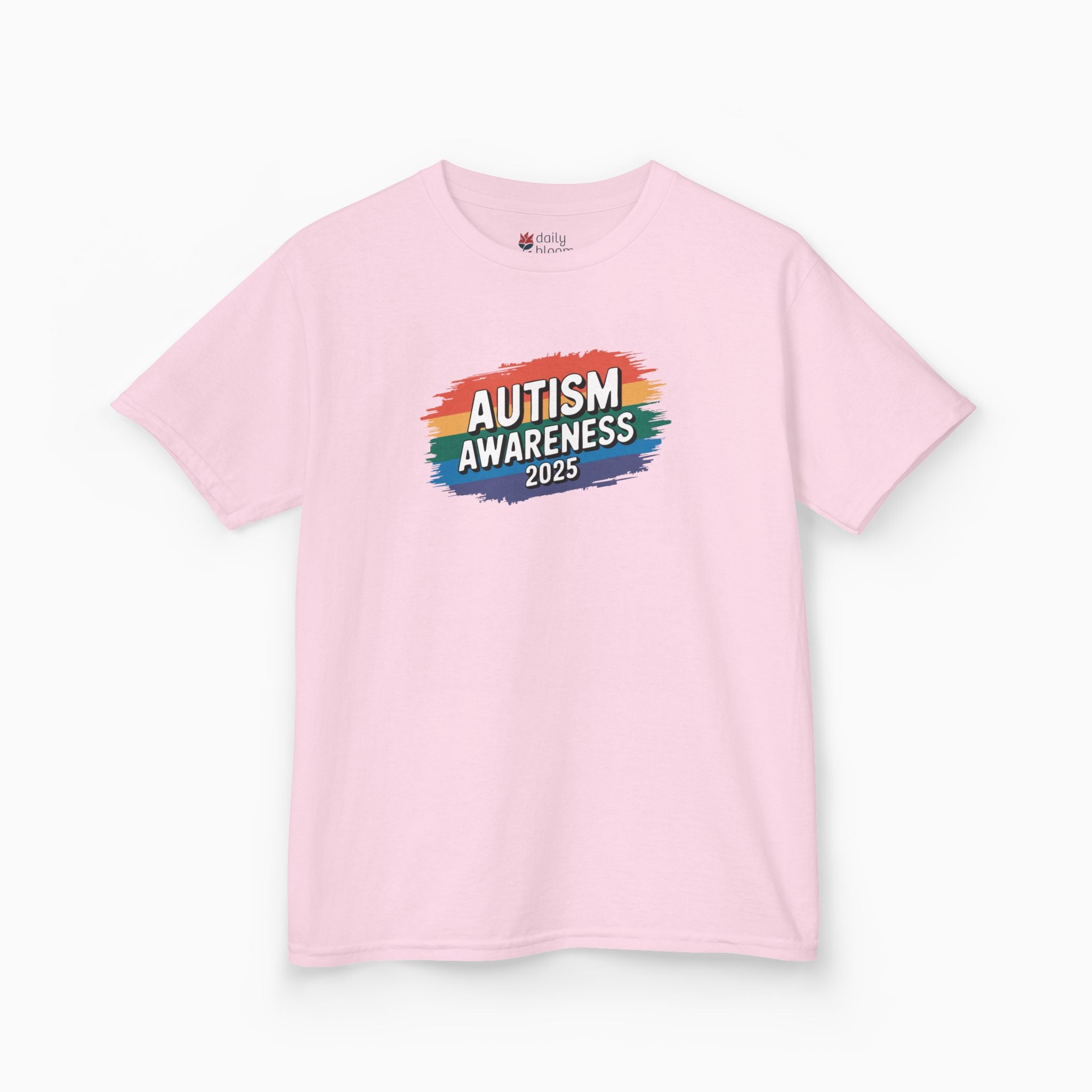 Autism Awareness 2025 - Brushstrokes of Awareness Youth T-Shirt