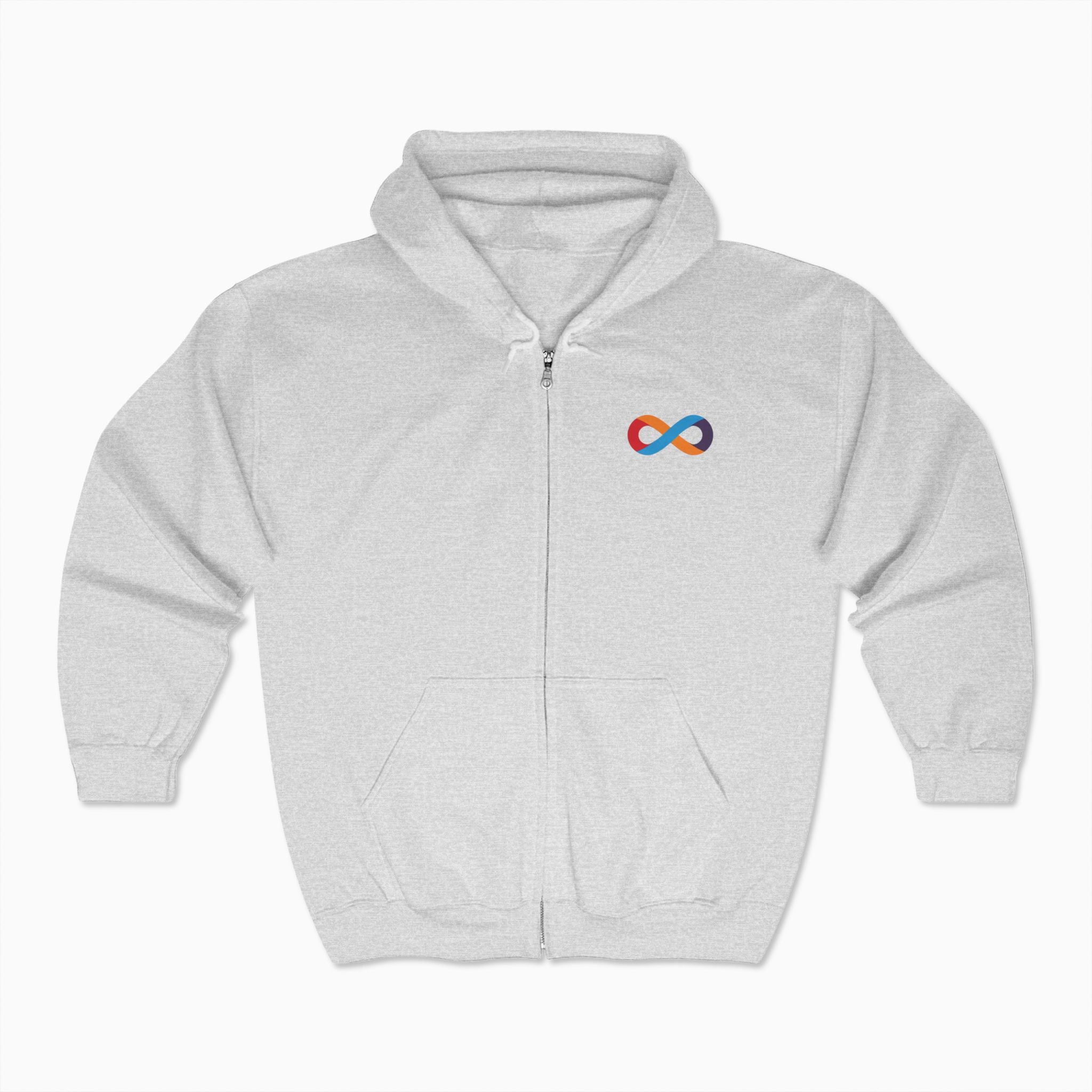 I Love Someone With Autism Zip Up Hoodie