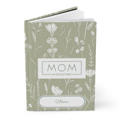 Mothers Day 2025 - Mom Box Personalized Hardcover Journal Notebook