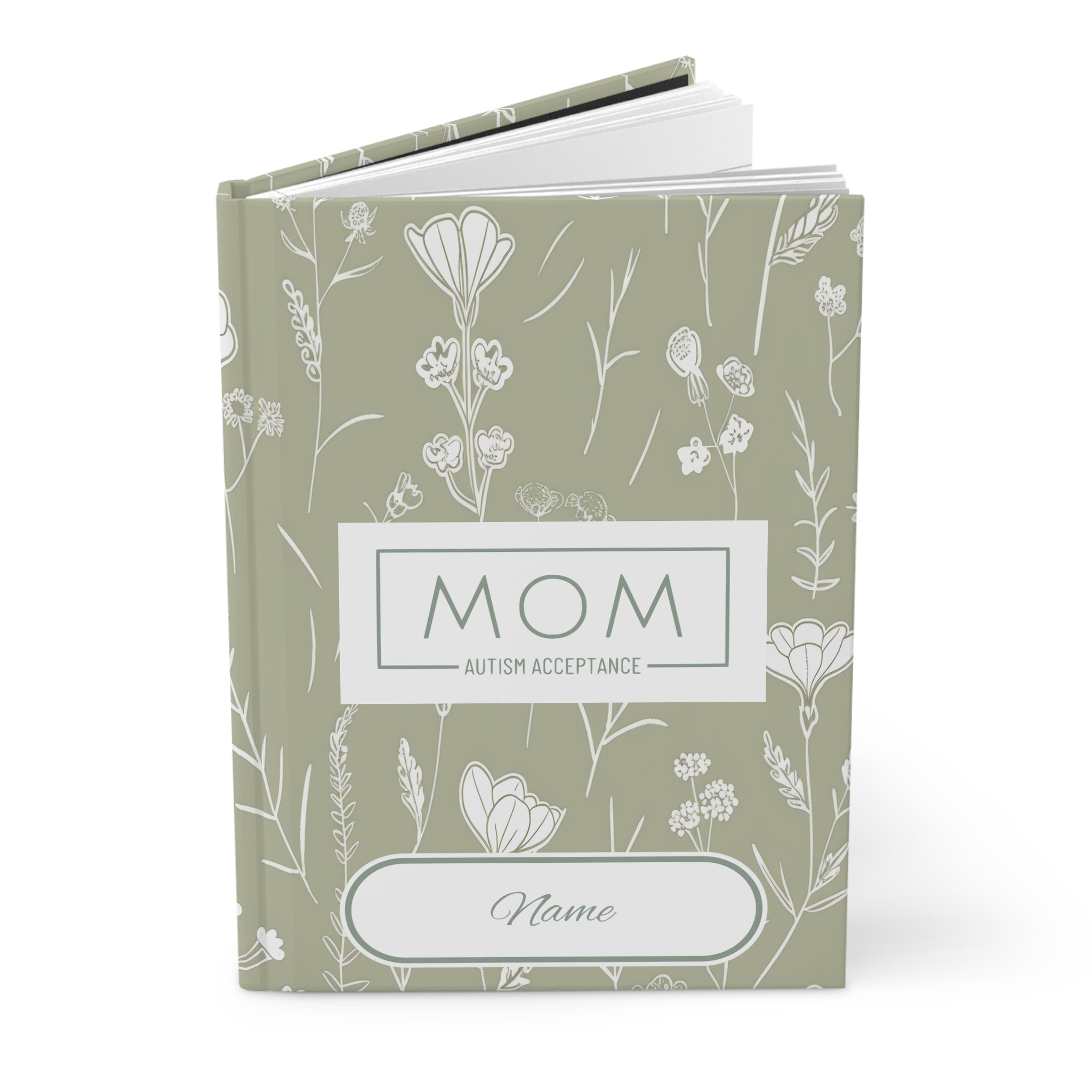 Mothers Day 2025 - Mom Box Personalized Hardcover Journal Notebook