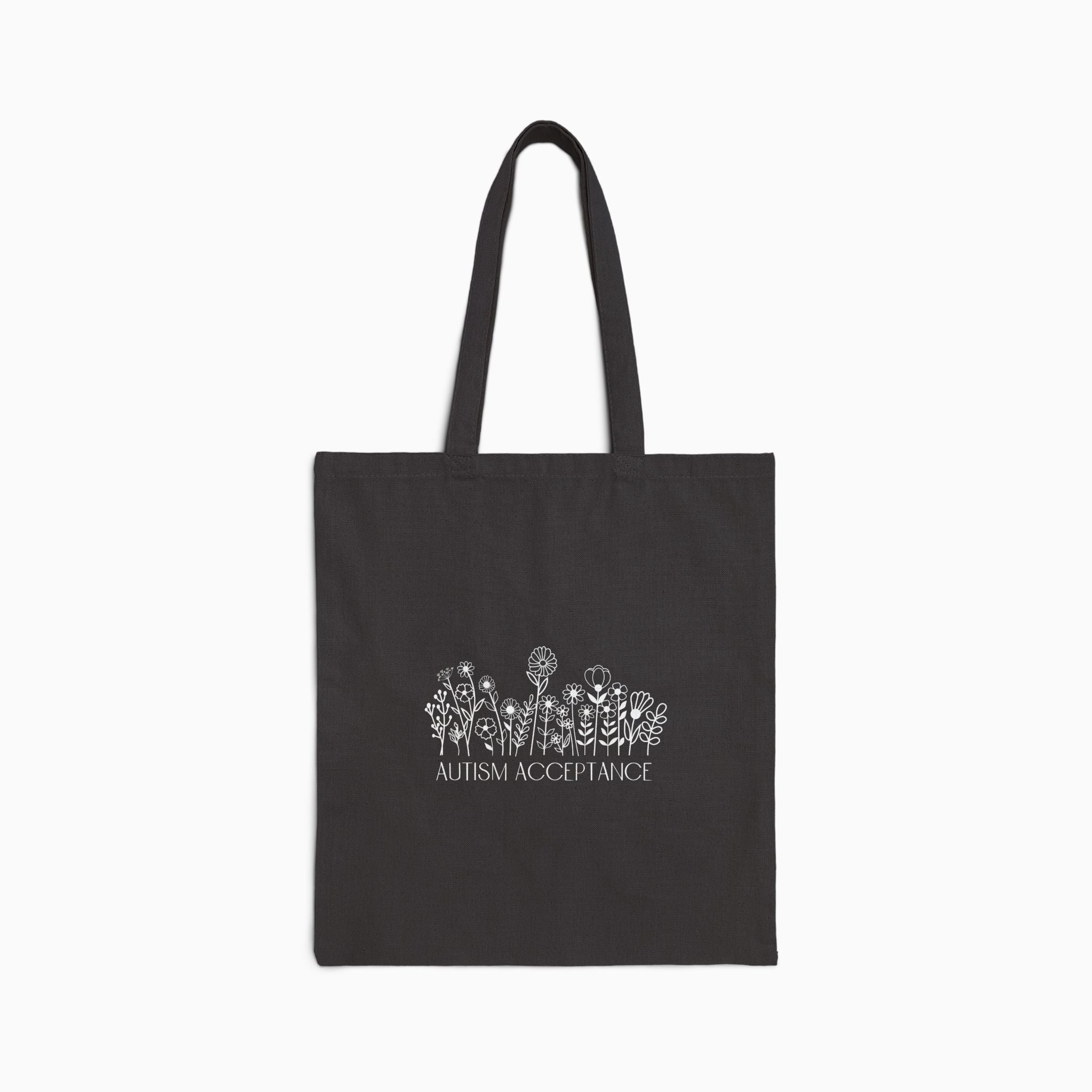 Autism Acceptance Wildflowers Tote Bag