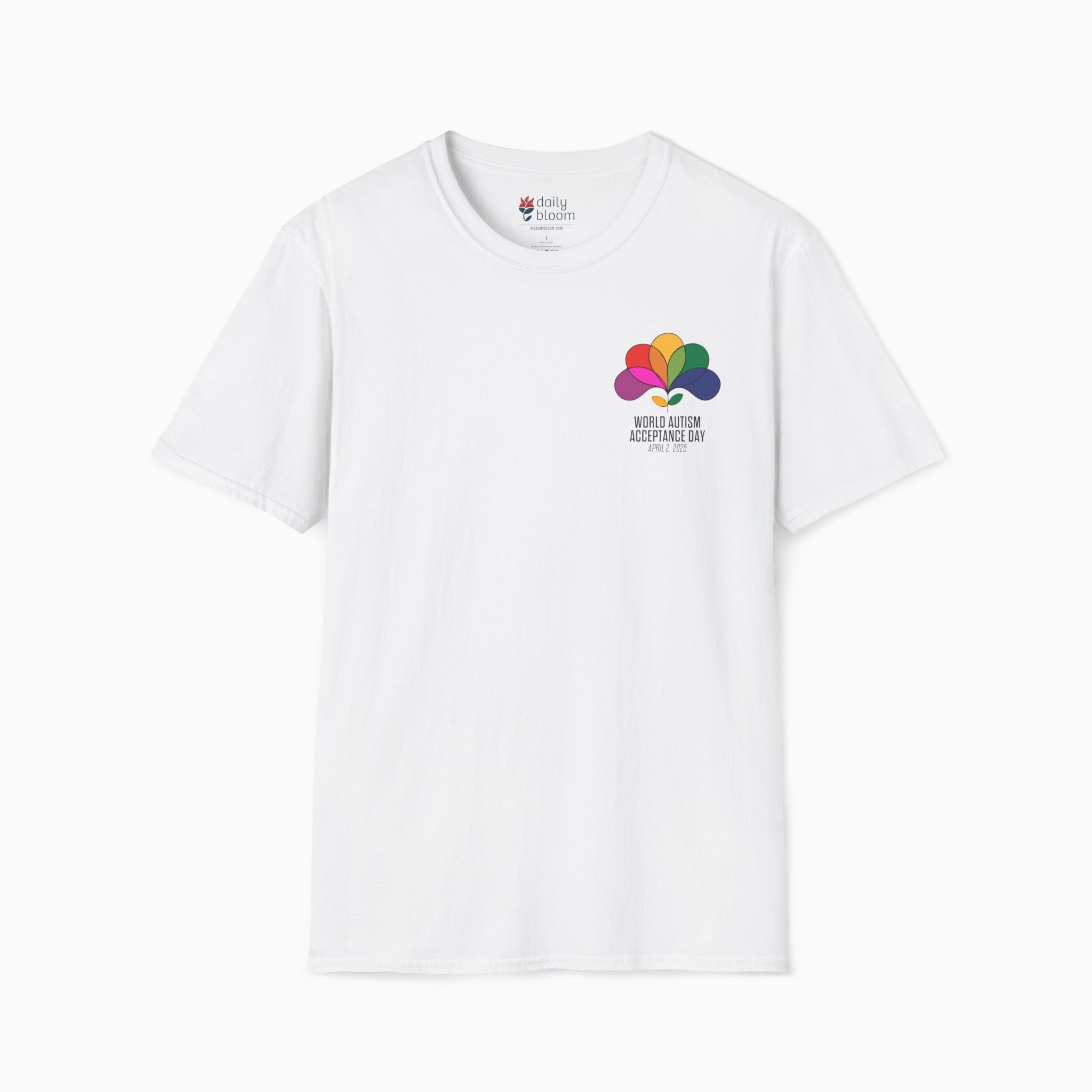 Autism Awareness 2025 - Spectrum in Bloom T-Shirt