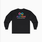 Autism Awareness 2025 - Infinity Acceptance Long Sleeve Tee
