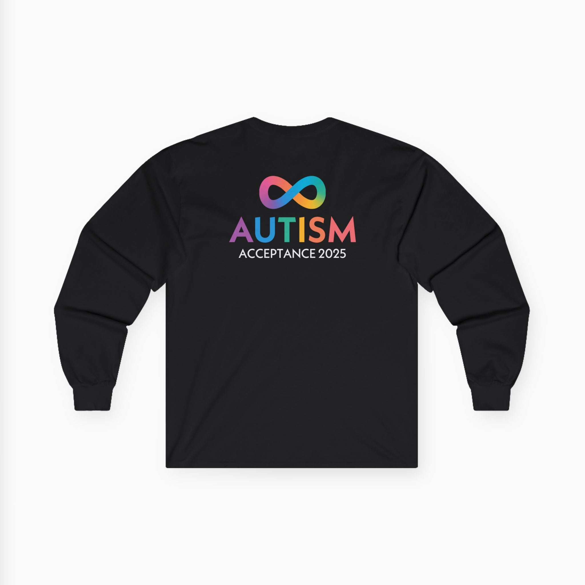 Autism Awareness 2025 - Infinity Acceptance Long Sleeve Tee