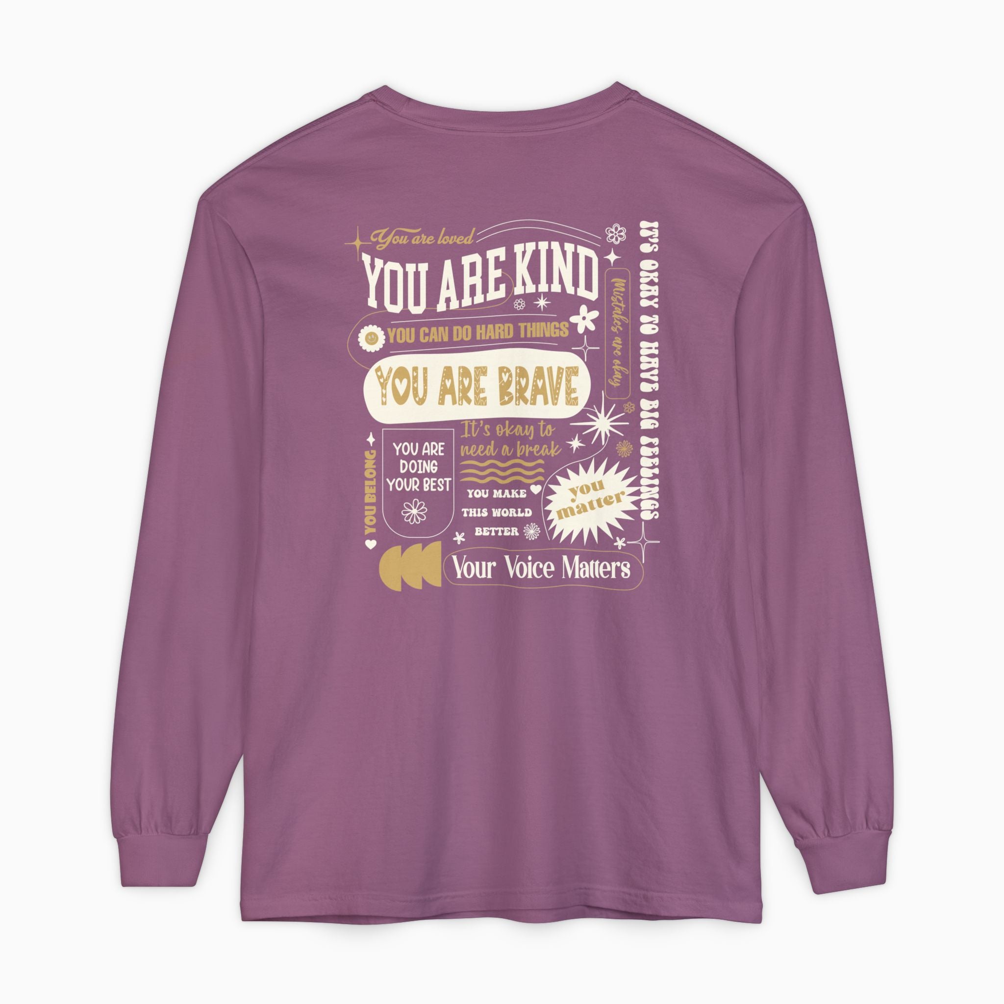 Together We Bloom Comfort Colors Long Sleeve T-Shirt