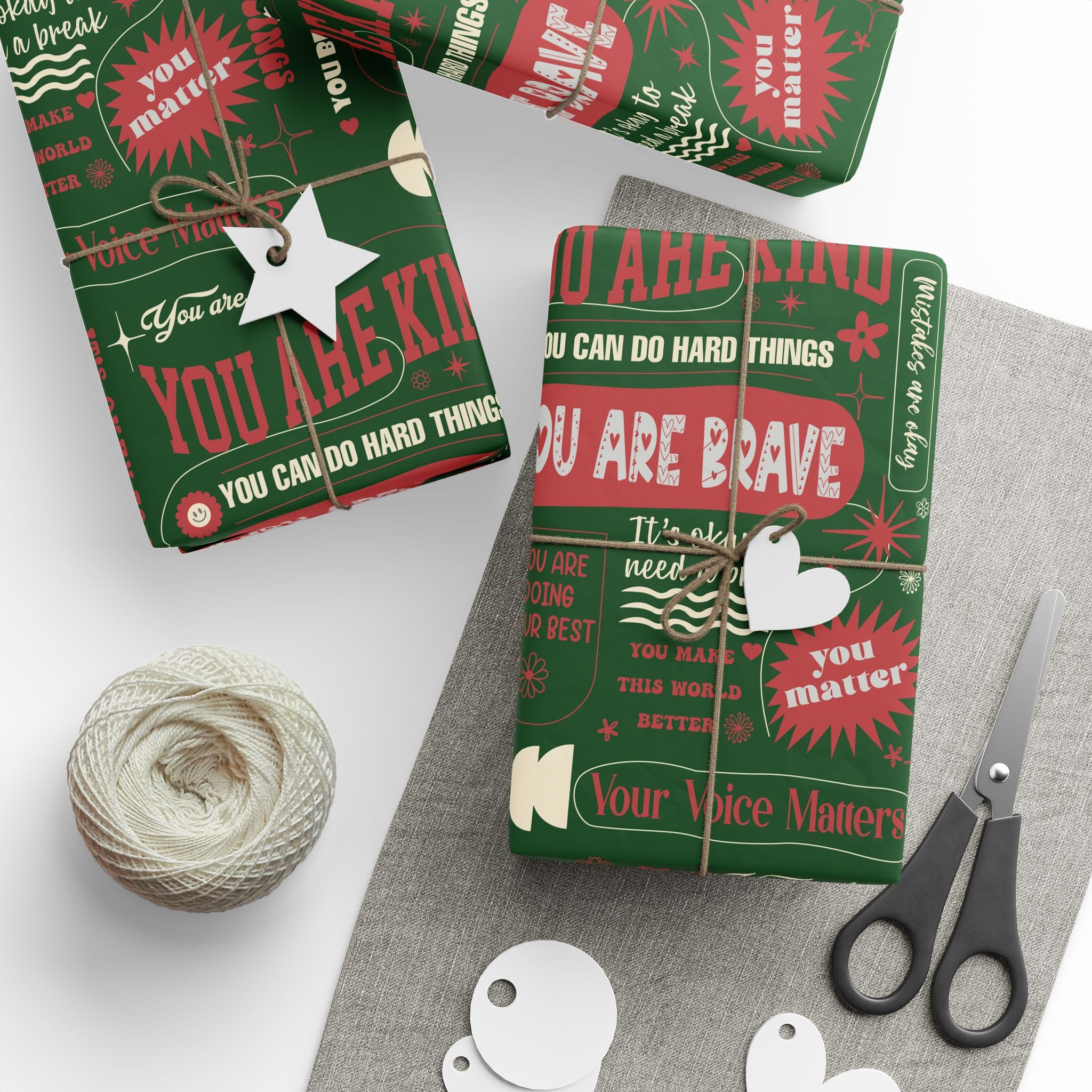 Affirmations Wrapping Paper