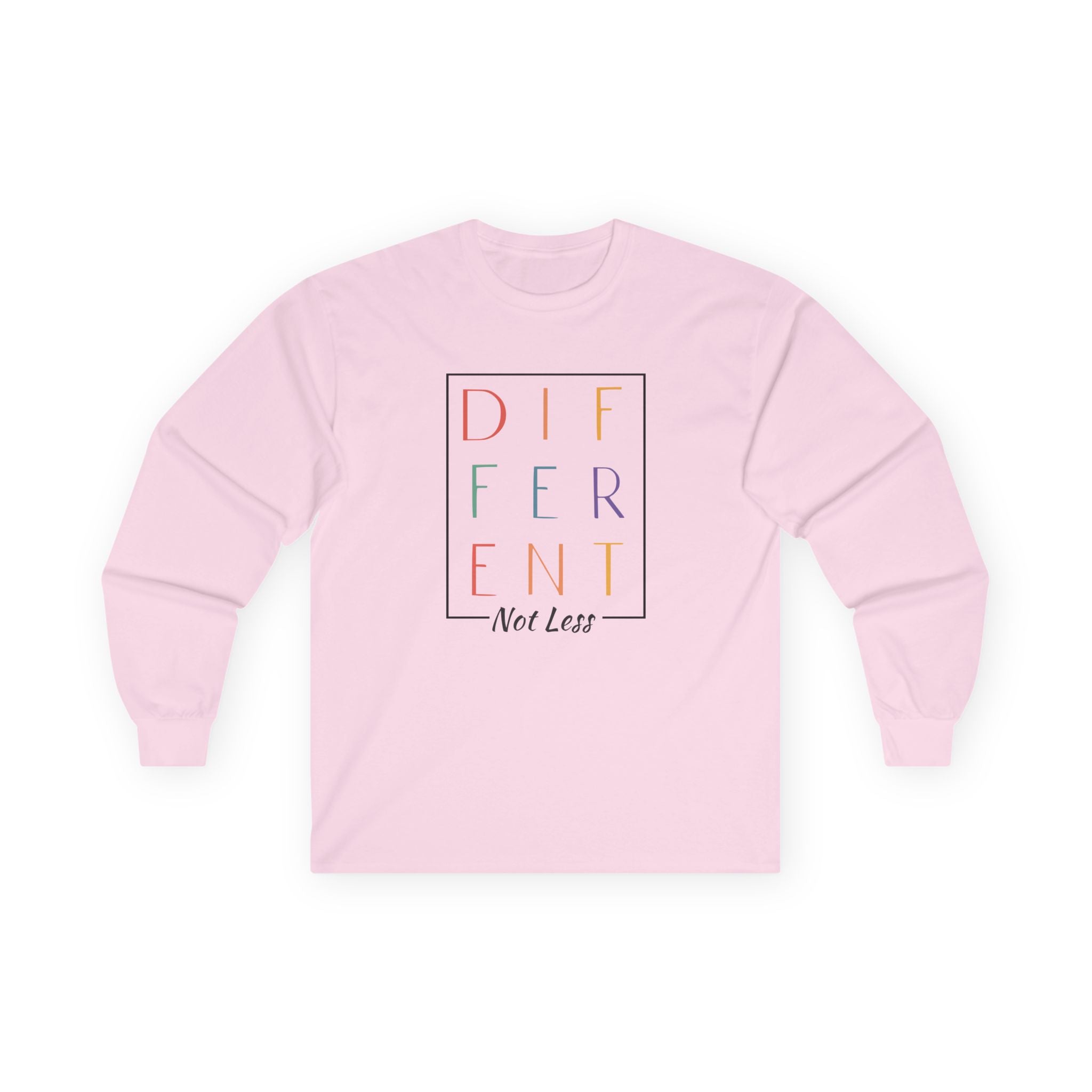 Autism Long - sleeve - Different Not Less Long Sleeve T-Shirt - Daily Bloom