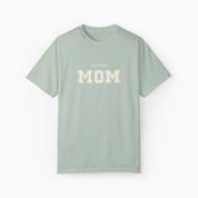Autism Mom College Comfort Colors Tee