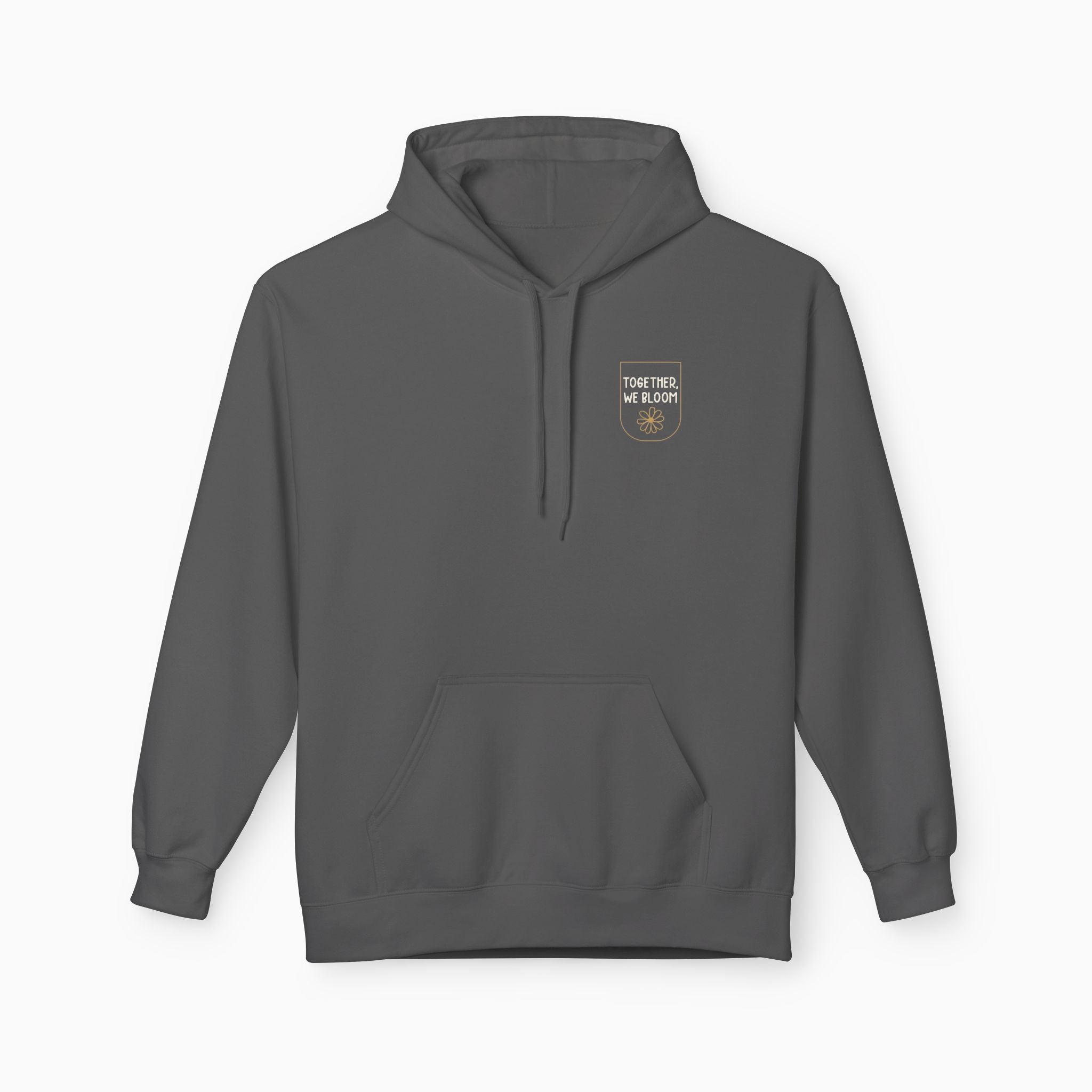 Together We Bloom Tag Free Hoodie