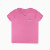Autism Awareness 2025 - Tree of Acceptance Ladies V-Neck T-Shirt