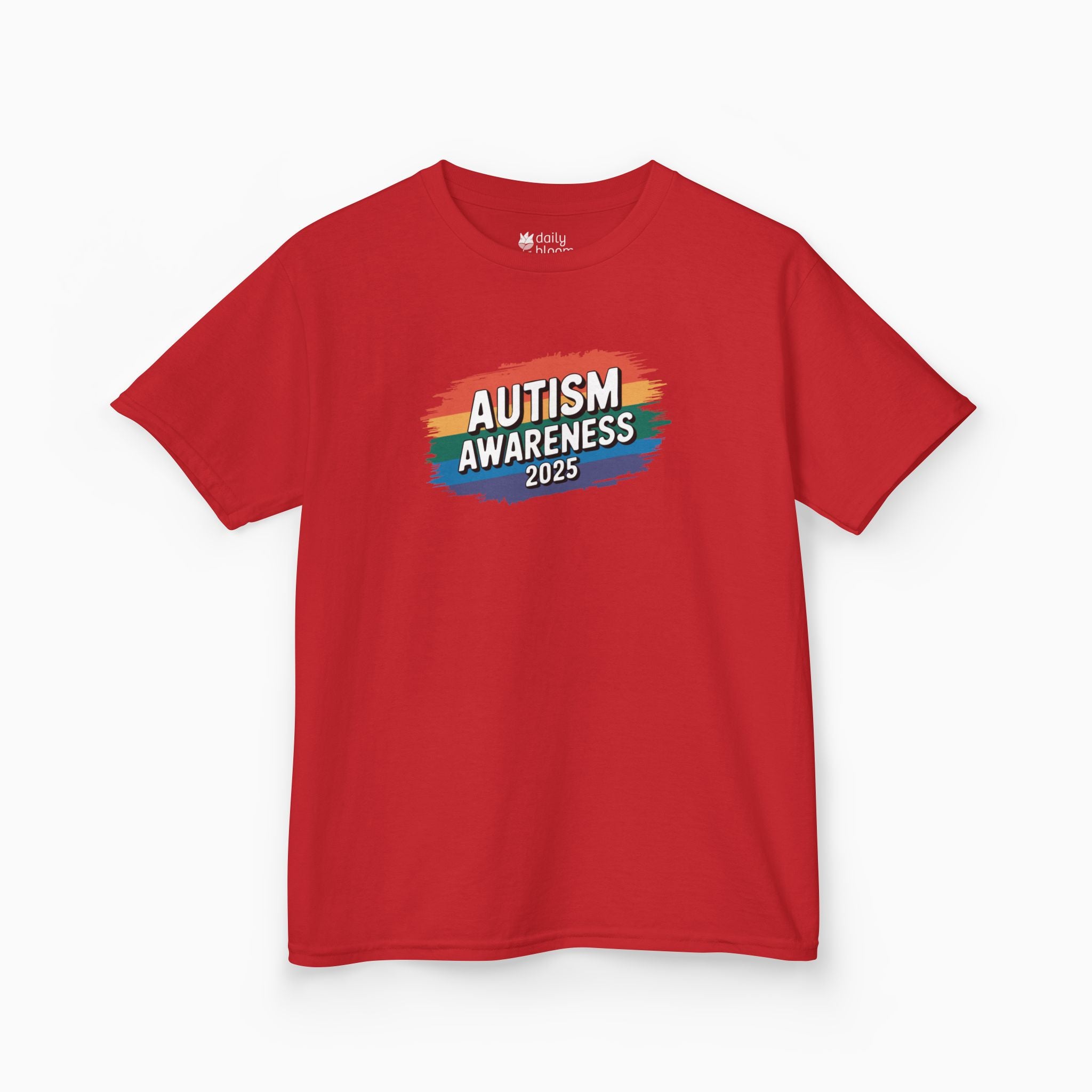 Autism Awareness 2025 - Brushstrokes of Awareness Youth T-Shirt