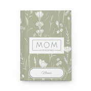 Mothers Day 2025 - Mom Box Personalized Hardcover Journal Notebook