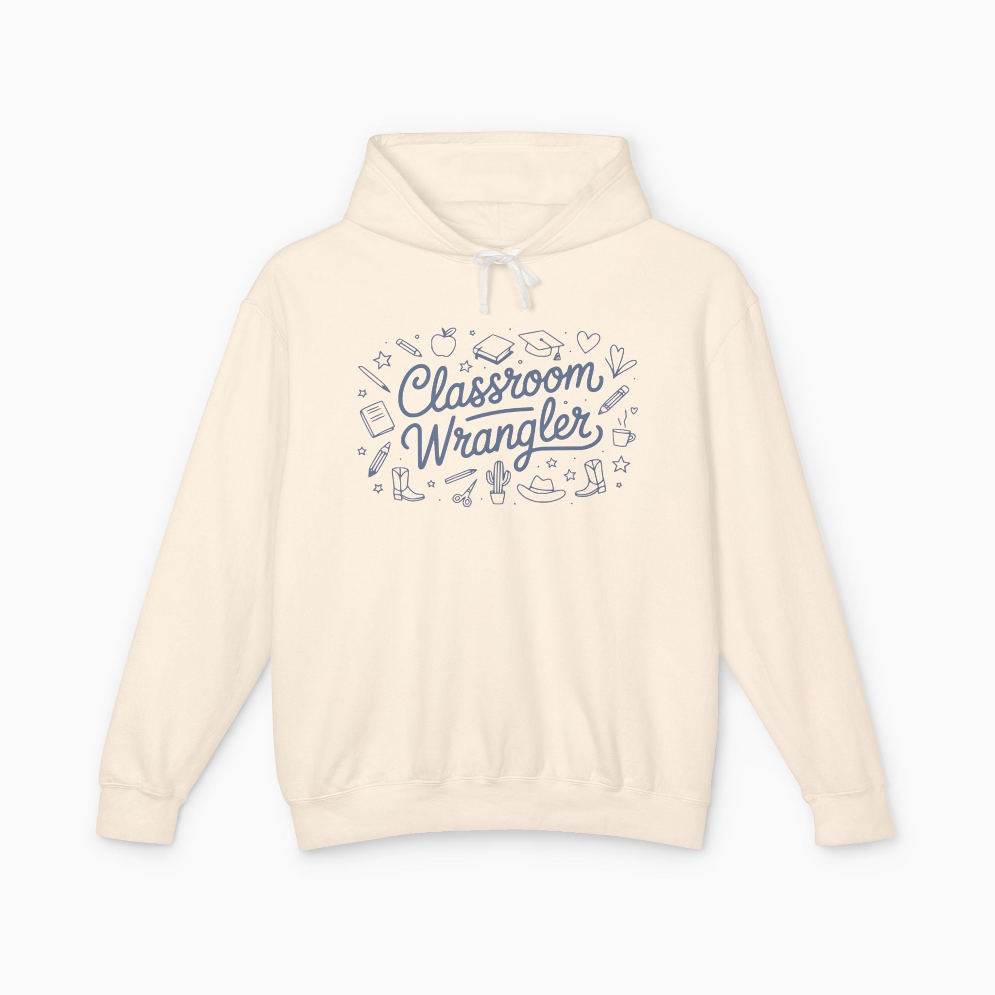 Classroom Wrangler Comfort Colors Lightweight Hoodie