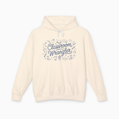 Classroom Wrangler Comfort Colors Lightweight Hoodie