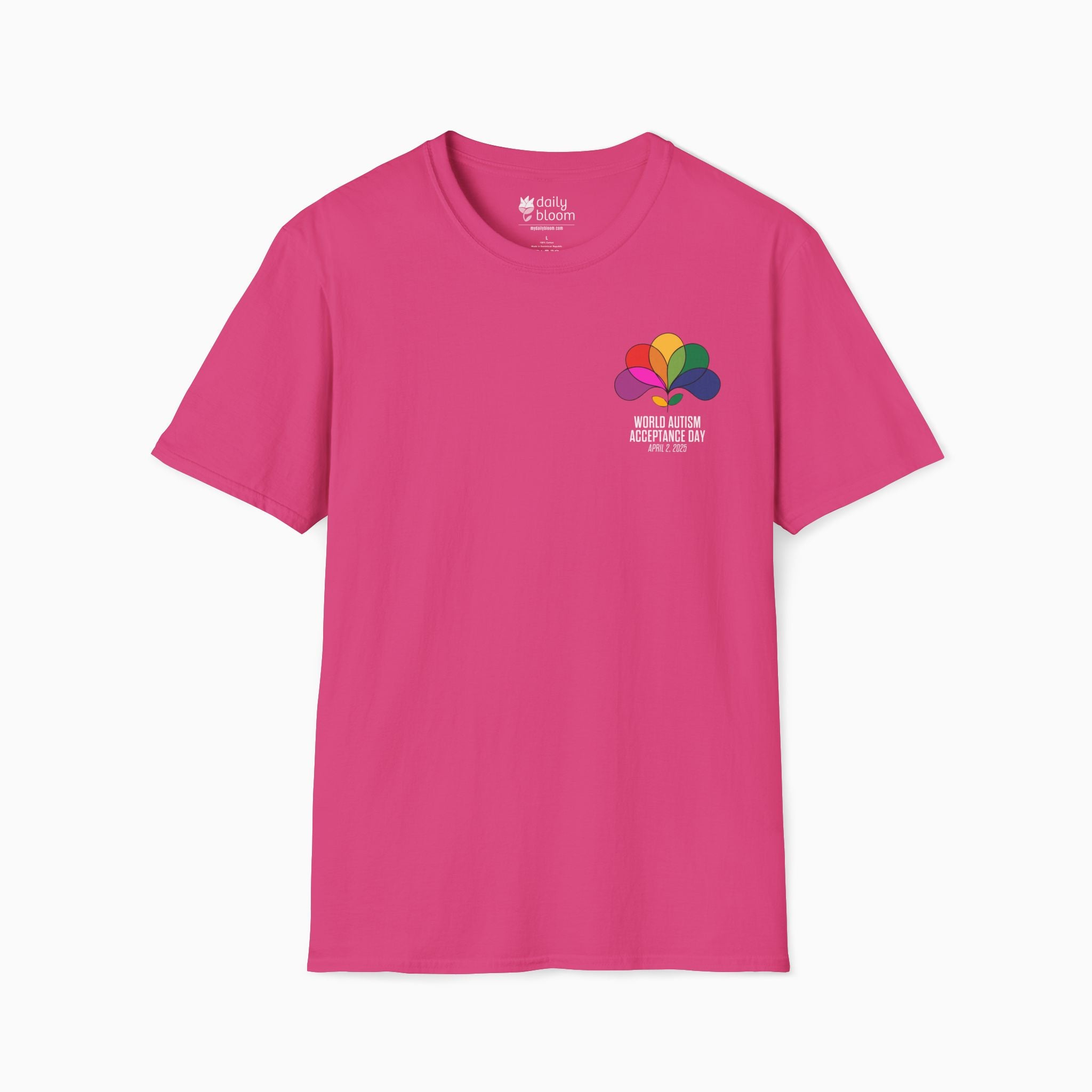 Autism Awareness 2025 - Spectrum in Bloom T-Shirt