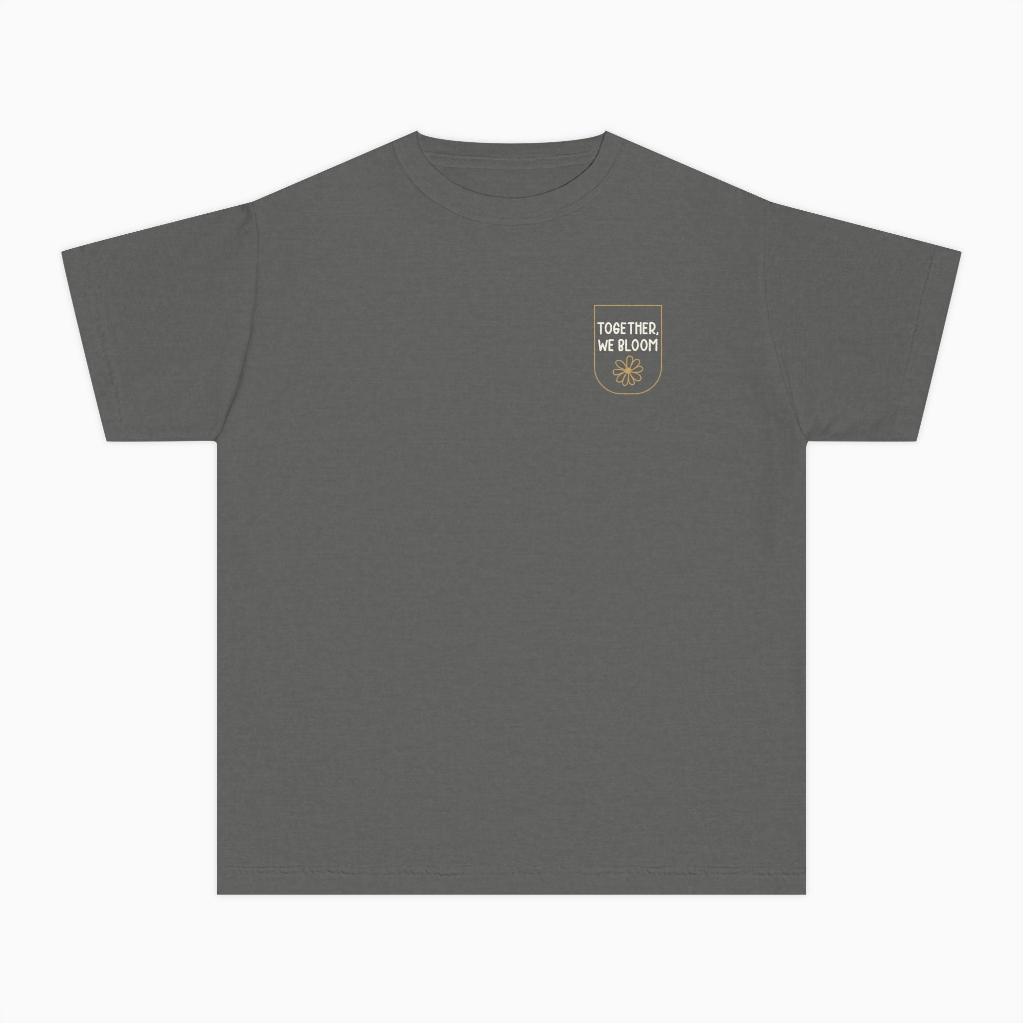 Together We Bloom Comfort Colors Youth Tee