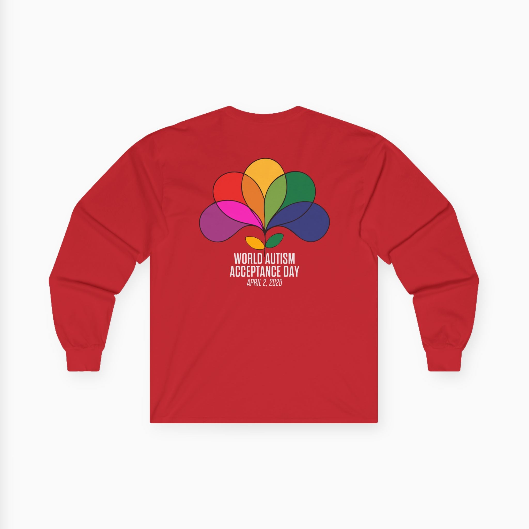 Autism Awareness 2025 - Spectrum in Bloom Long Sleeve Tee
