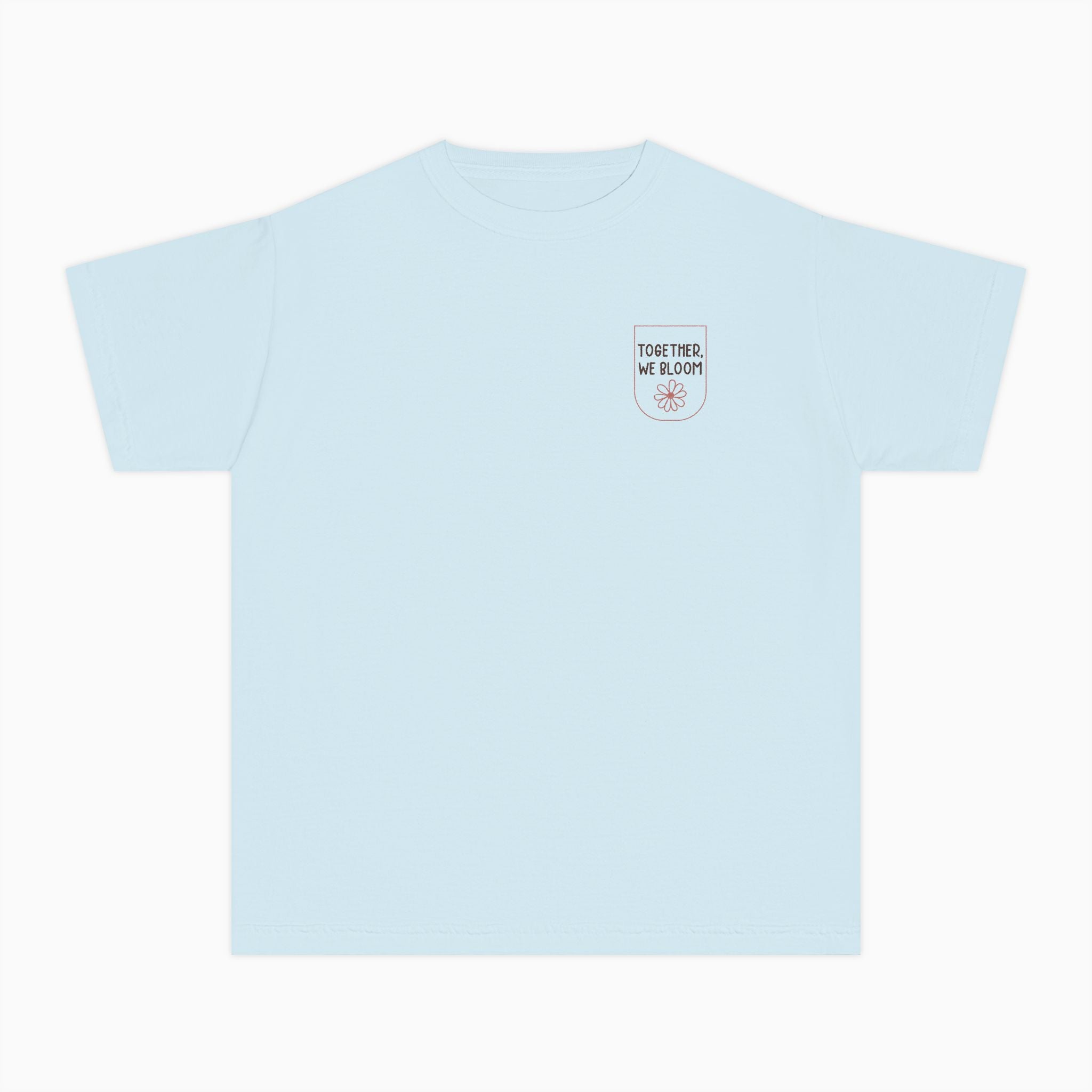 Together We Bloom Comfort Colors Youth Tee