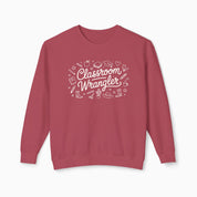 Classroom Wrangler Comfort Colors Lightweight Sweatshirt