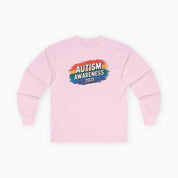 Autism Awareness 2025 - Brushstrokes of Awareness Long Sleeve Tee