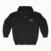 I Love Someone With Autism Zip Up Hoodie
