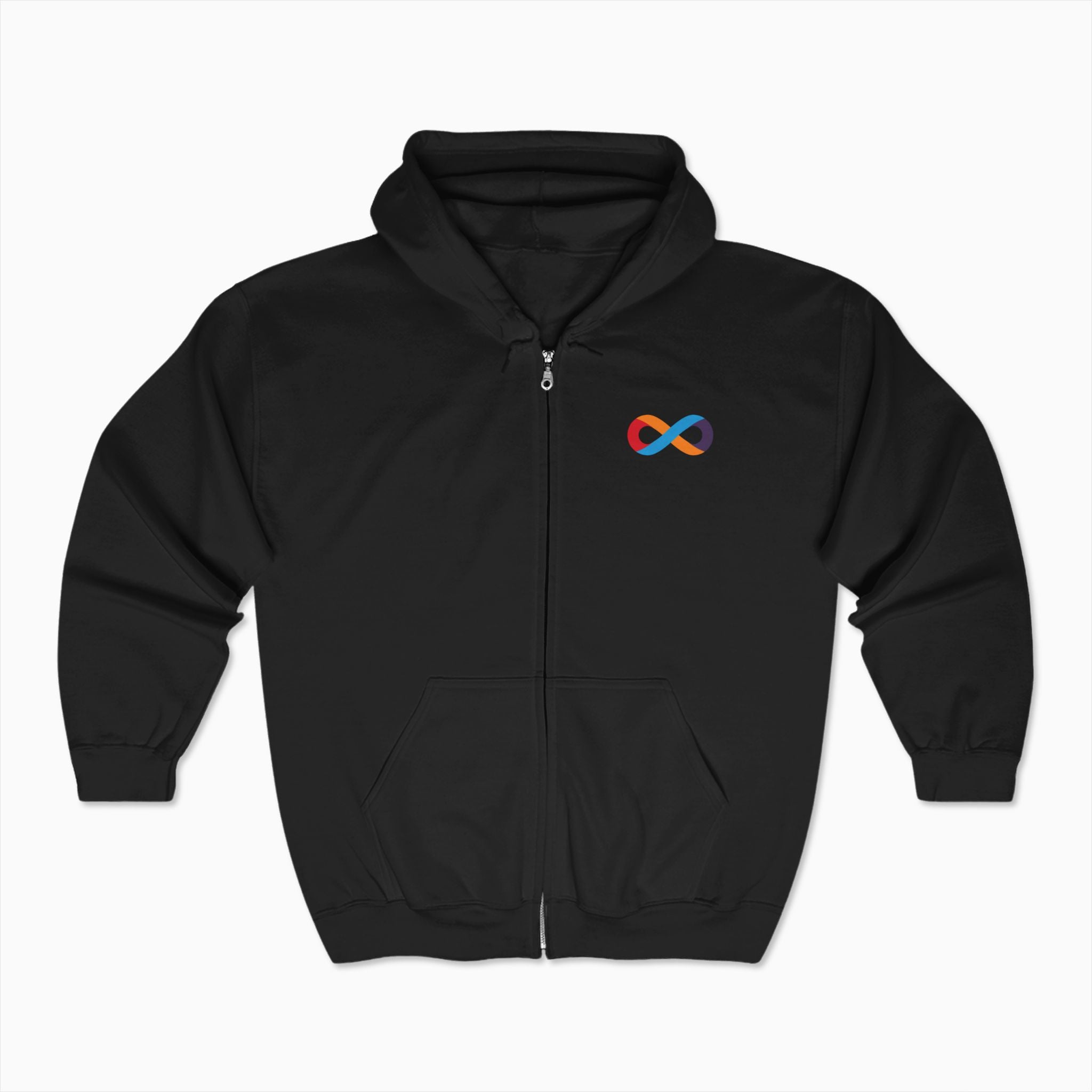 I Love Someone With Autism Zip Up Hoodie