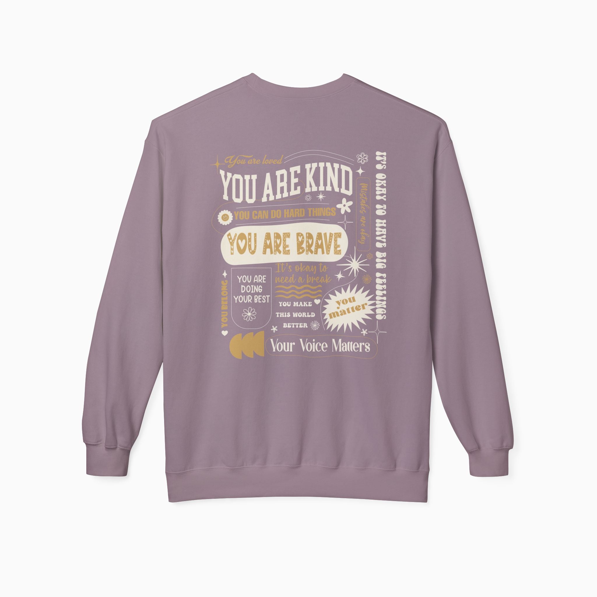Together We Bloom Tag Free Sweatshirt