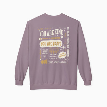 Autism Sweatshirt - Together We Bloom Tag Free Sweatshirt - Daily Bloom