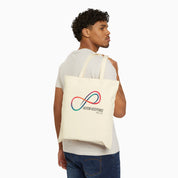 Autism Awareness 2025 - Loop of Acceptance Canvas Tote Bag