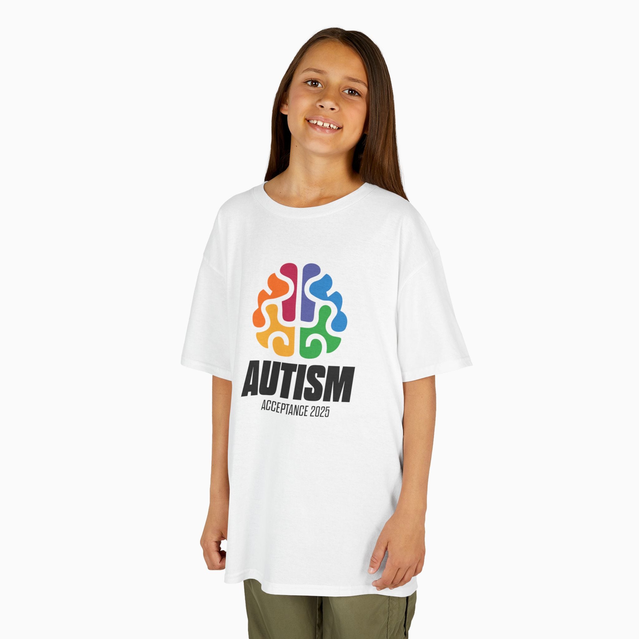 Autism Awareness 2025 - Brainbow Youth T-Shirt