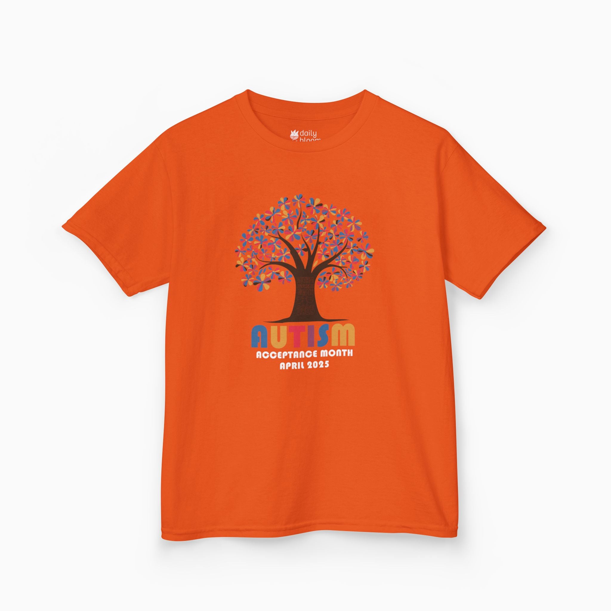 Autism Awareness 2025 - Tree of Acceptance Youth T-Shirt