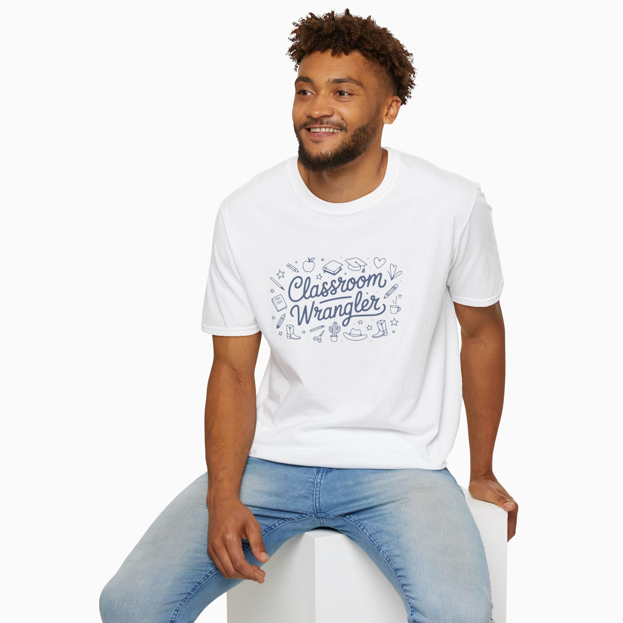 Classroom Wrangler Tag-Free Tee