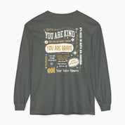 Together We Bloom Comfort Colors Long Sleeve T-Shirt