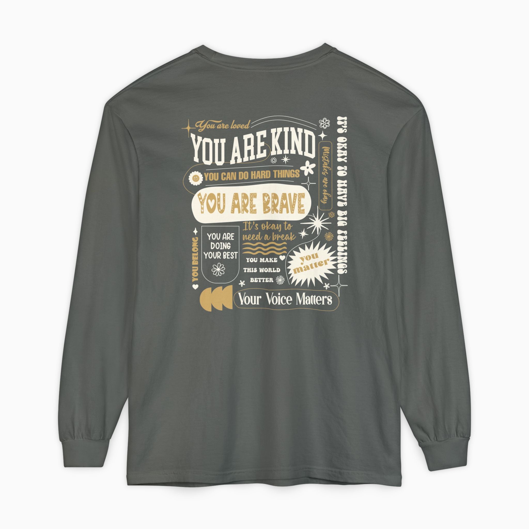 Together We Bloom Comfort Colors Long Sleeve T-Shirt