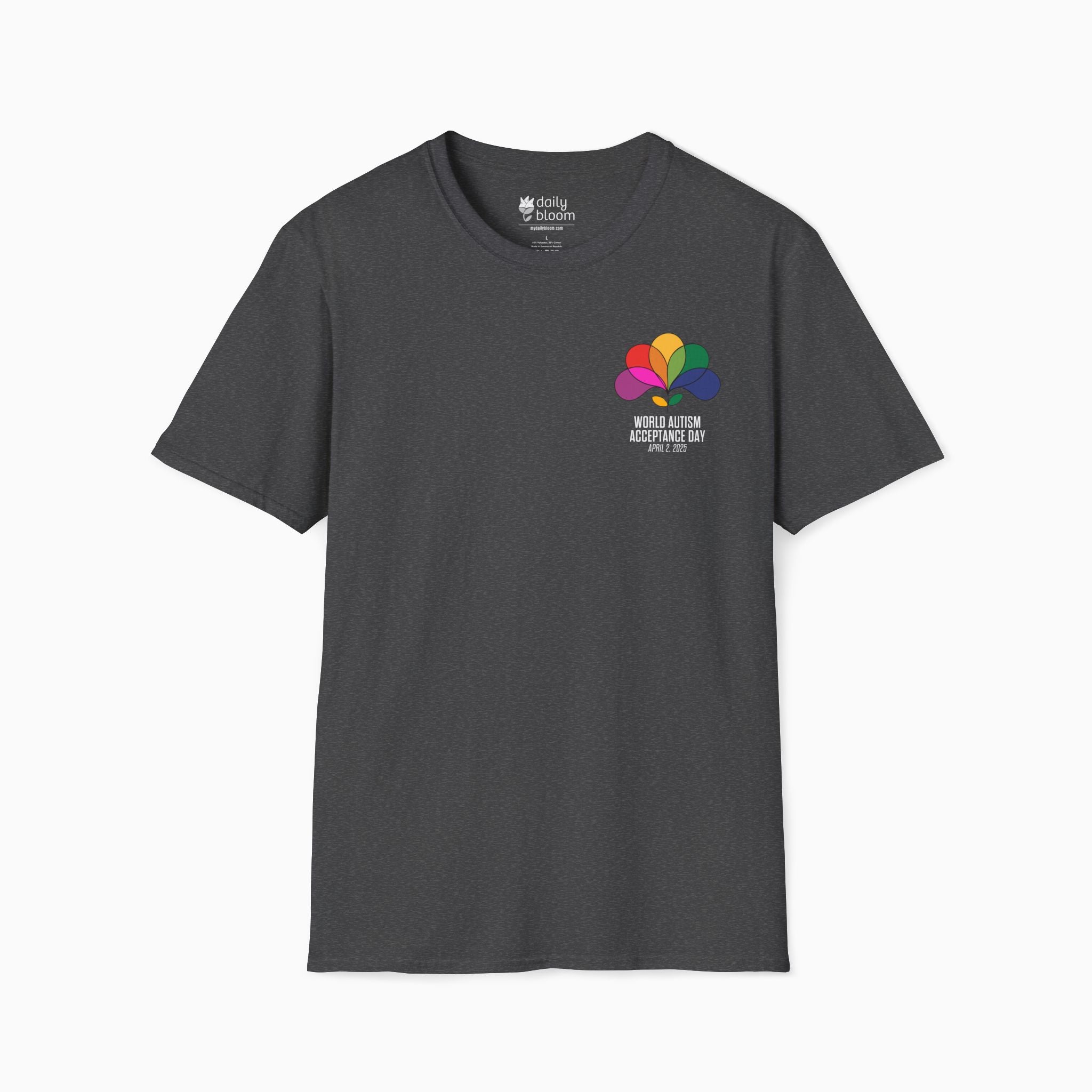 Autism Awareness 2025 - Spectrum in Bloom T-Shirt