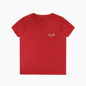 Autism Awareness 2025 - Tree of Acceptance Ladies V-Neck T-Shirt