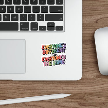 Autism Paper products - Everyone's Different and Everyone's the Same Sticker - Daily Bloom